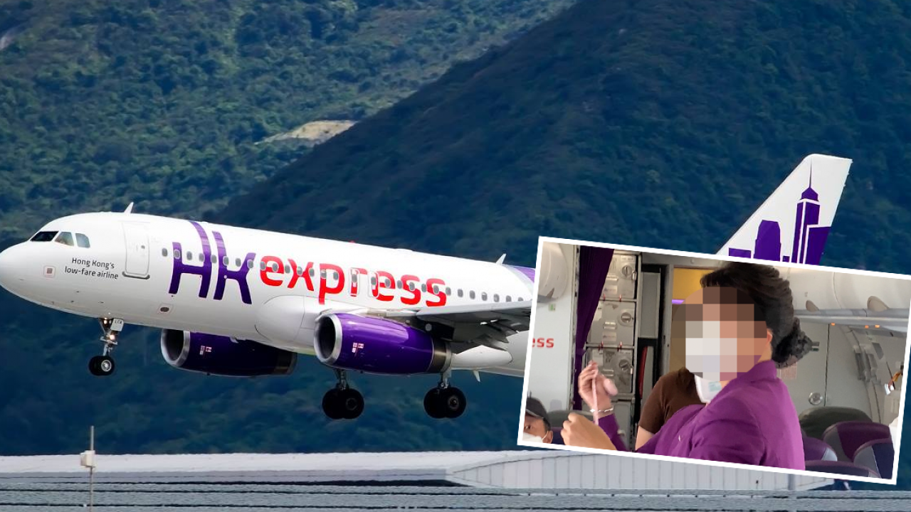 HK Express空姐因一事被公審 港男拍照洩憤！網民大鬧根本自己貪平