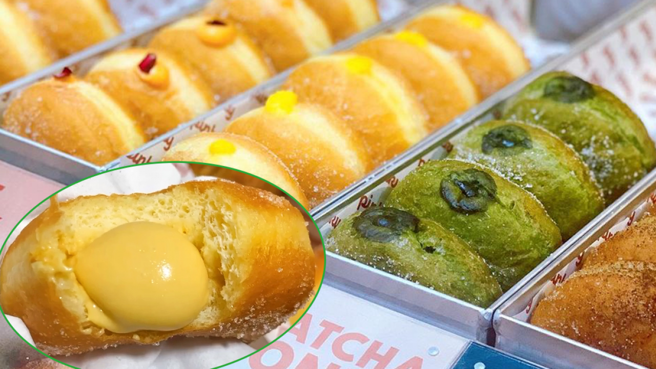 銅鑼灣SOGO快閃炸冬甩甜品店　流心宇治抹茶／爆餡黑芝麻／熱情果／吉士味