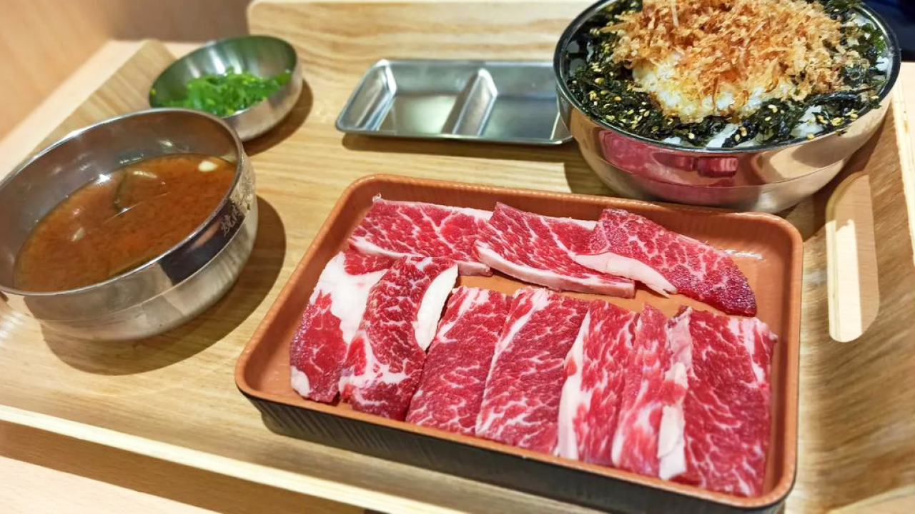 葵芳新開超抵食日式燒肉店！一人份燒肉最平$38／安格斯肉眼／牛小排牛舌／厚切豚五花／流心玉子飯