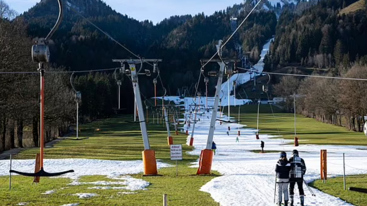 歐洲多國冬季異常溫暖 元旦日錄得破紀錄高溫！法國過半數滑雪場被迫關閉
