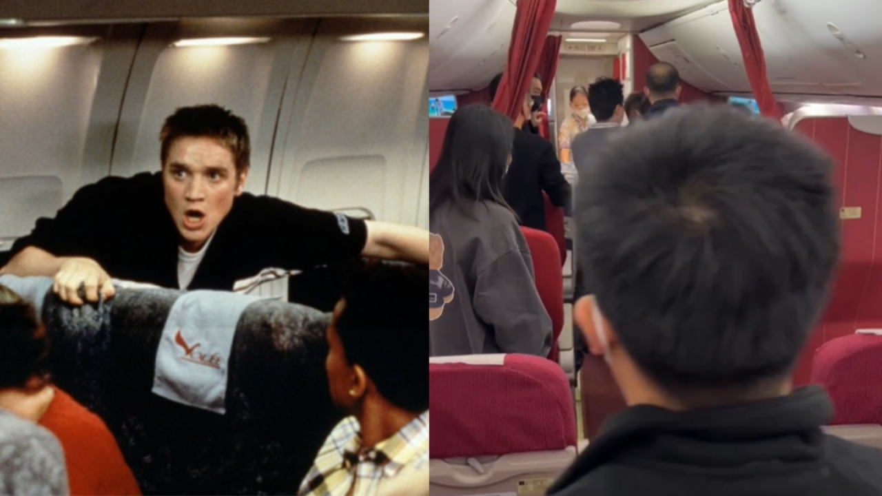 準備起飛！男子大喊「死神來了」 乘客親述驚險一刻 多次傳出空姐尖叫