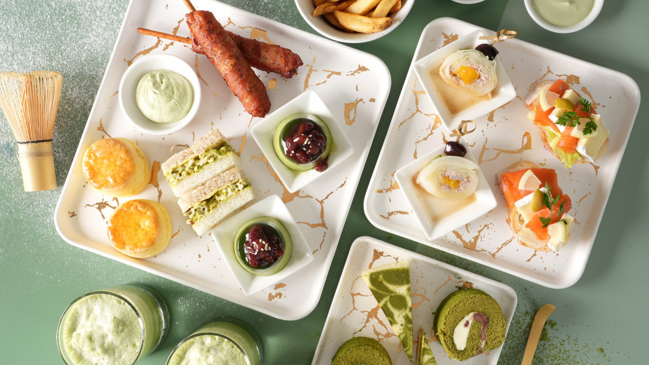 8度海逸酒店全新抹茶主題下午茶低至6折優惠！   人均$108起歎抹茶芝士餅／抹茶紅豆卷／奶凍／鮮奶抹茶