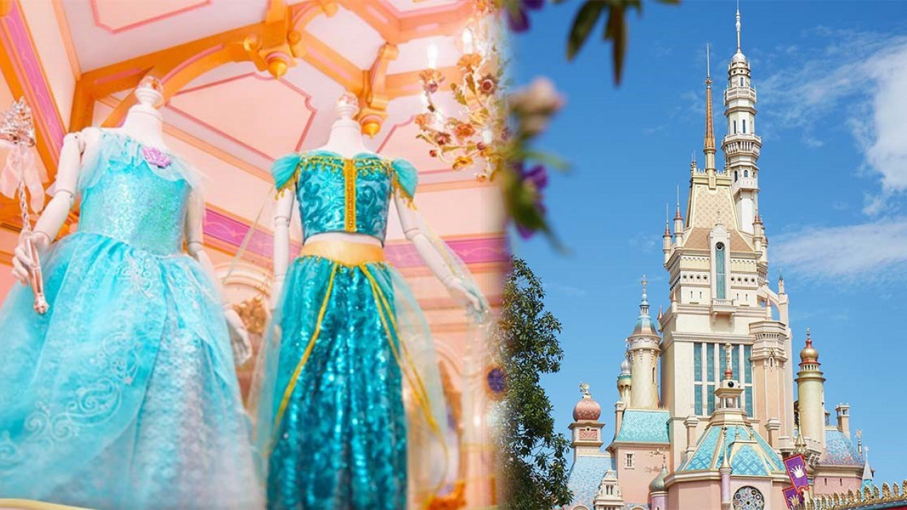 旅客迪士尼樂園試公主裙 任由女兒「剝光豬」示衆4分鐘 網友痛心恐生童年陰影！