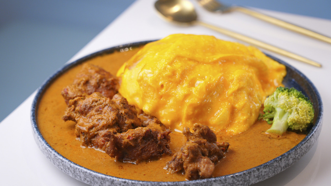 蝦麵店開馬拉 FUSION 食店 檳城蝦摻摻 / 馬拉咖喱滑蛋蓋飯 