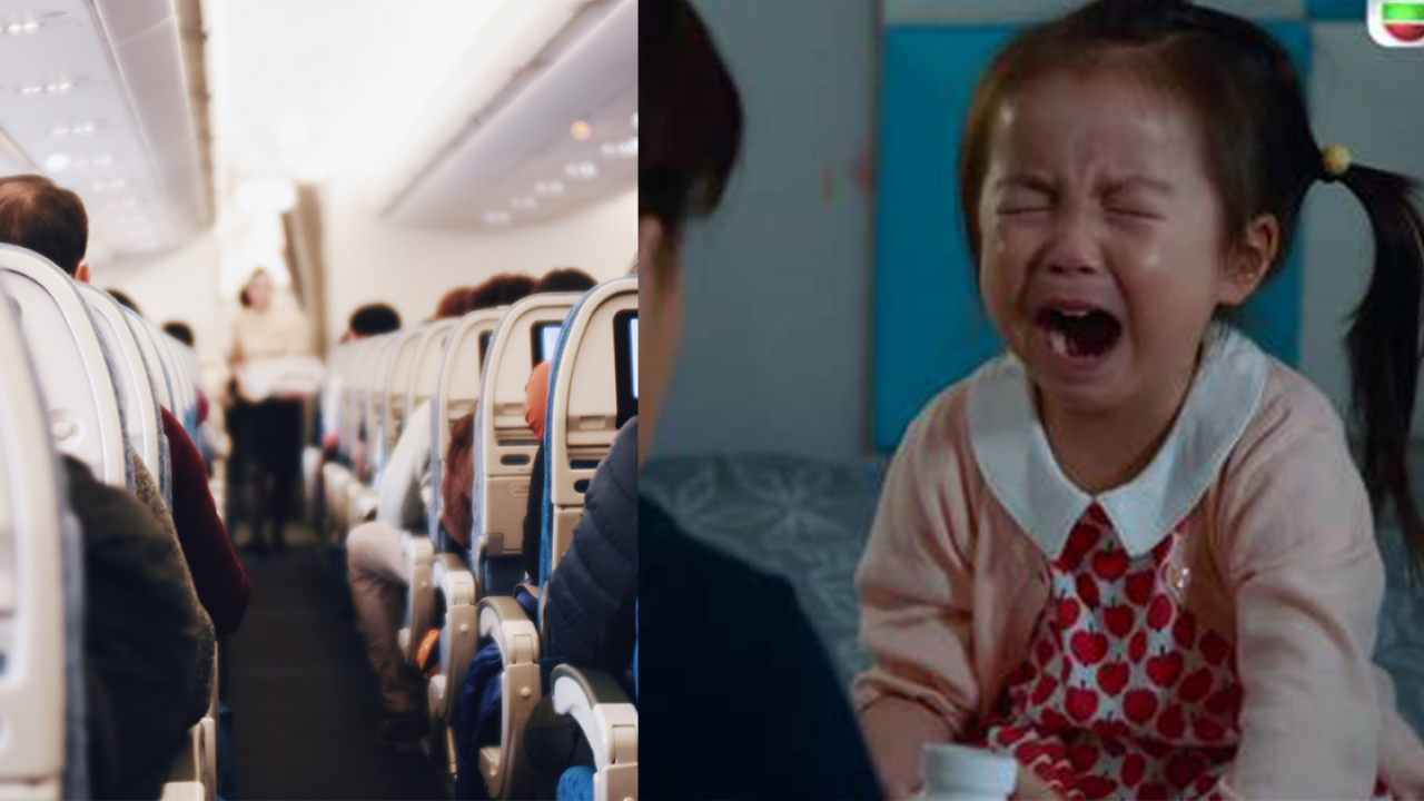 港爸媽任由孩子機上吵鬧周圍走 同機乘客：現時家庭教育真失敗！
