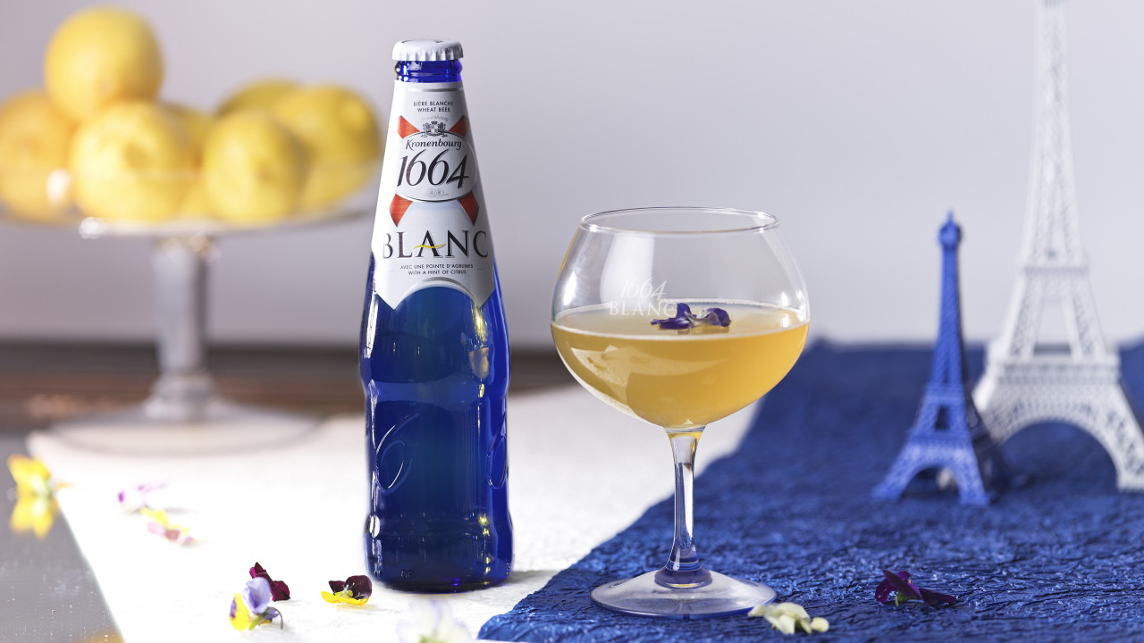 1664 Blanc夥拍本地著名調酒師Jade Lau推出白色情人節雞尾酒！附簡易調製教學