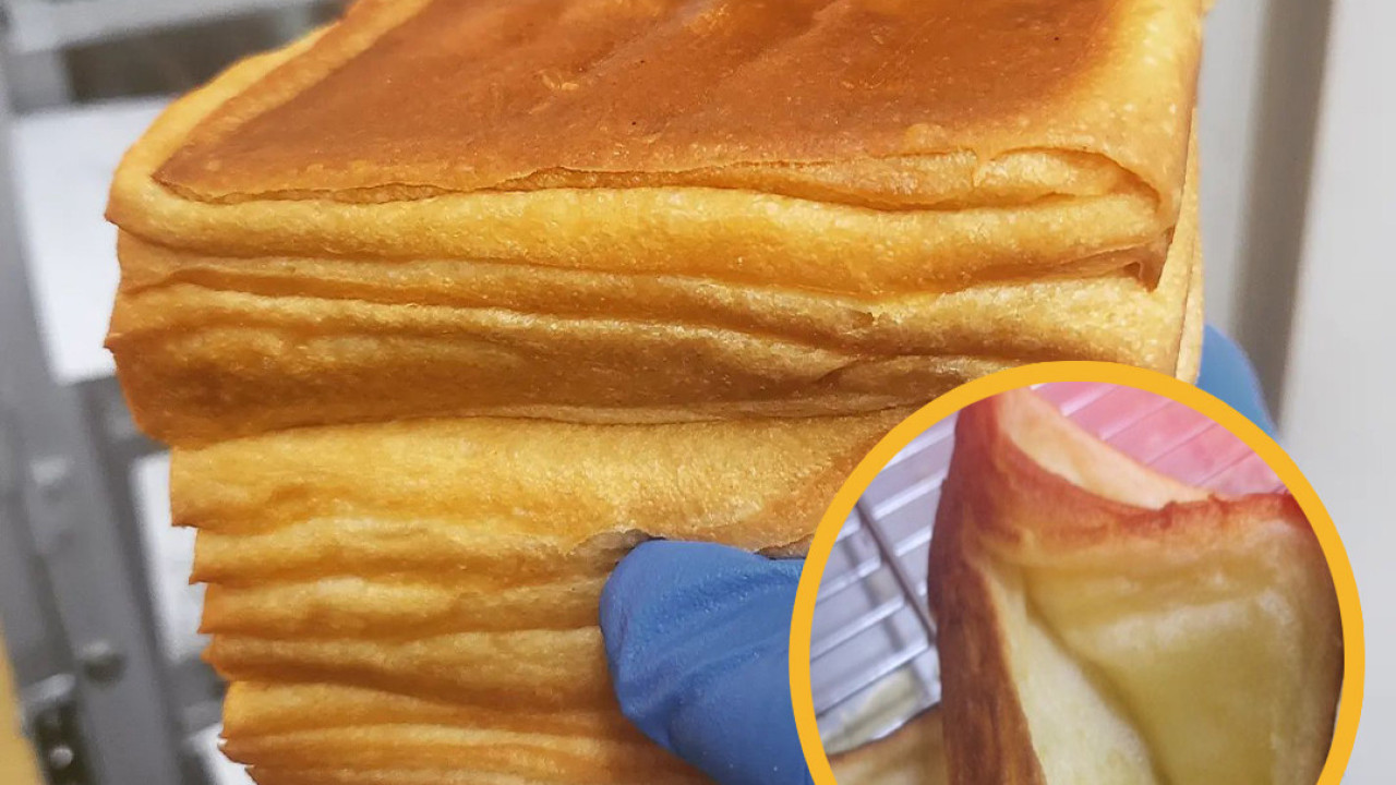 西環餅店推出大熱手作千層生吐司！層層法國牛油酥皮外脆內軟／可預訂免排隊