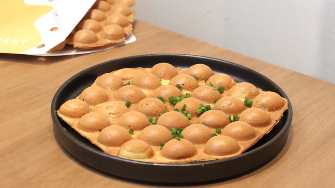 茶飲店首推 AI 泡茶機 紅白黑青茶沖 Mocktail  / 刁鑽日本蘭王蛋雞蛋仔