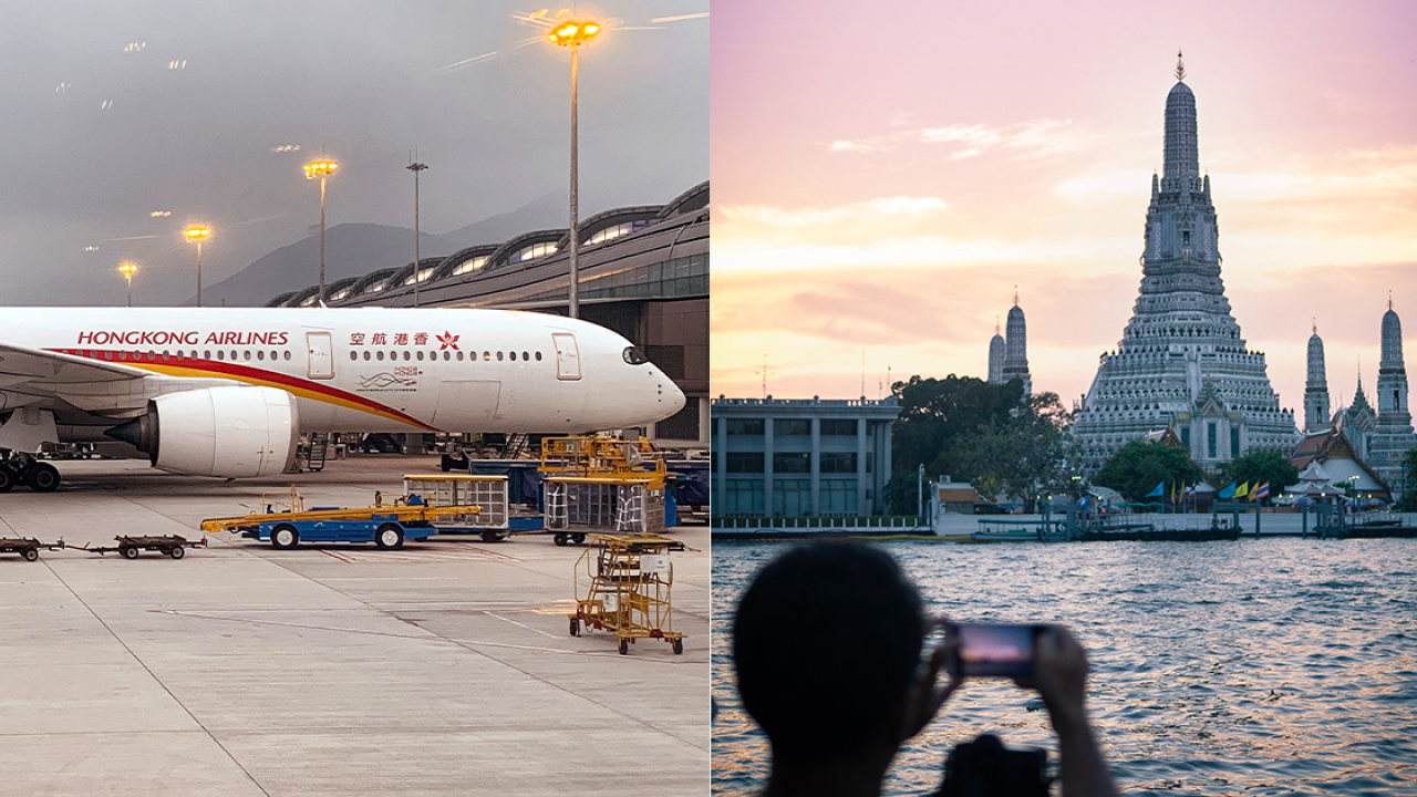 平過坐廉航！香港航空來回曼谷$252起 4至6月出發！唔使請假週末快閃