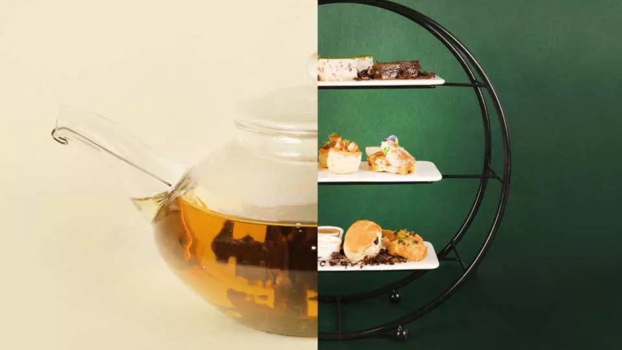 The Arca雅格酒店下午茶全新茶葉主題美食 人均241歎焙茶芝士蛋糕／宇治抹茶紅豆餅／帶子配伯爵茶油