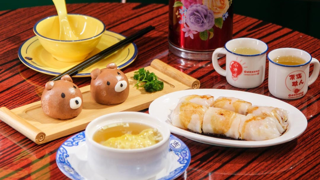 電車卡座懷舊大排檔 招牌黑燒鵝 / 餐牌動畫呈現菜式