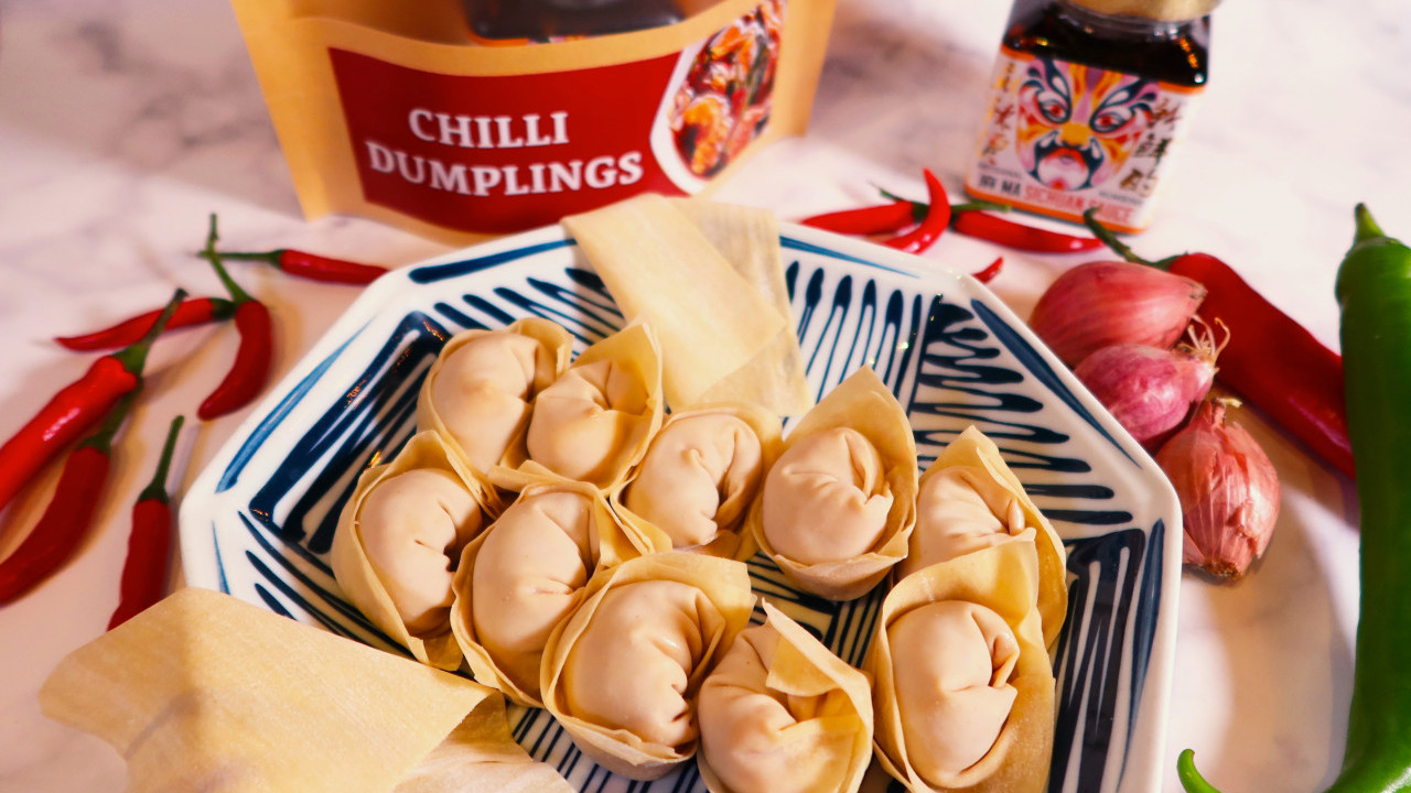 中環麻辣燙母親節推紅油抄手材料包　零失敗親手包餃子！附烹飪說明+新鮮食材+招牌麻醬