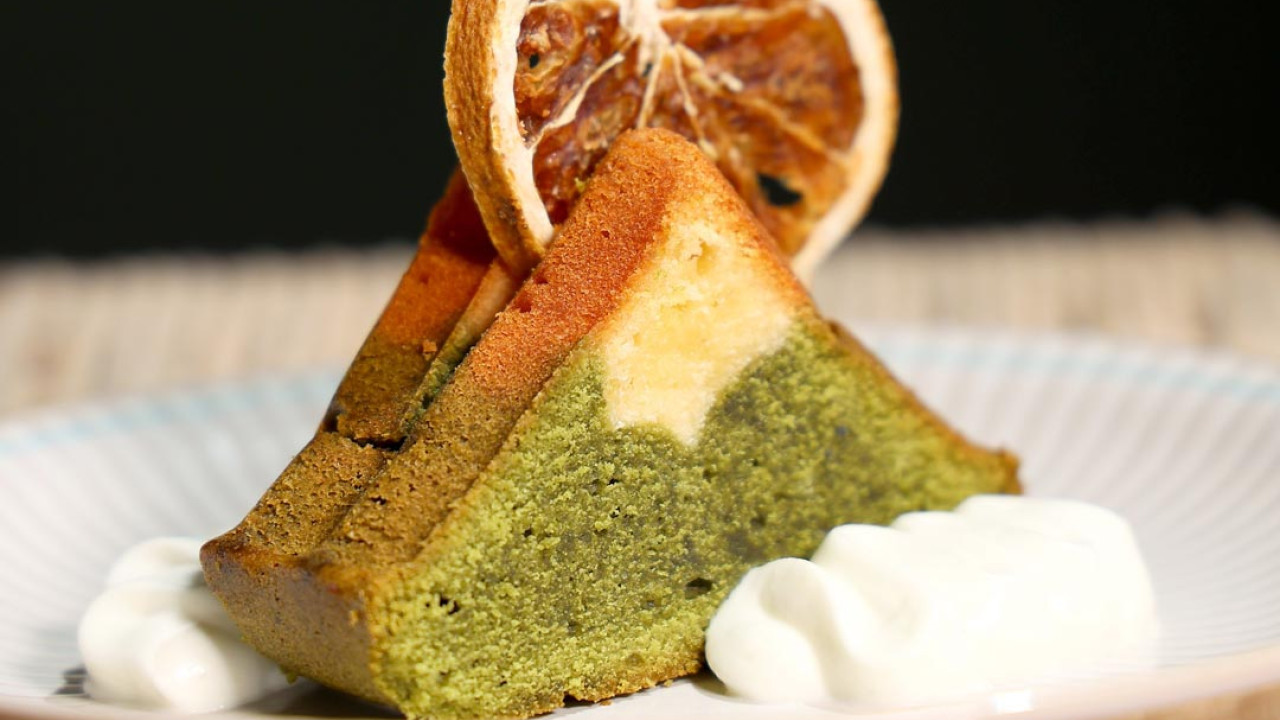 觀塘工廈甜品 CAFE 念念 超靚蜜柑卷蛋 / 富士山蛋糕