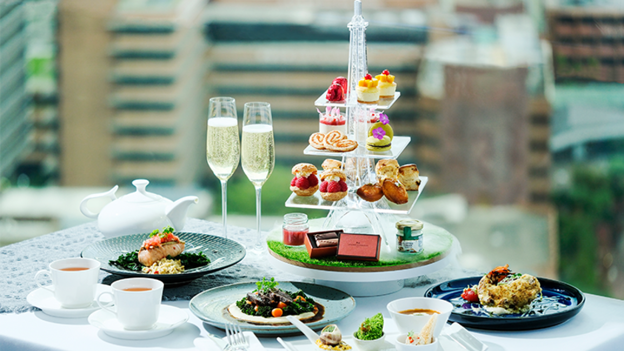 唯港薈Hotel Icon全新法式下午茶  歎精緻鹹甜點+任食士多啤梨雪糕