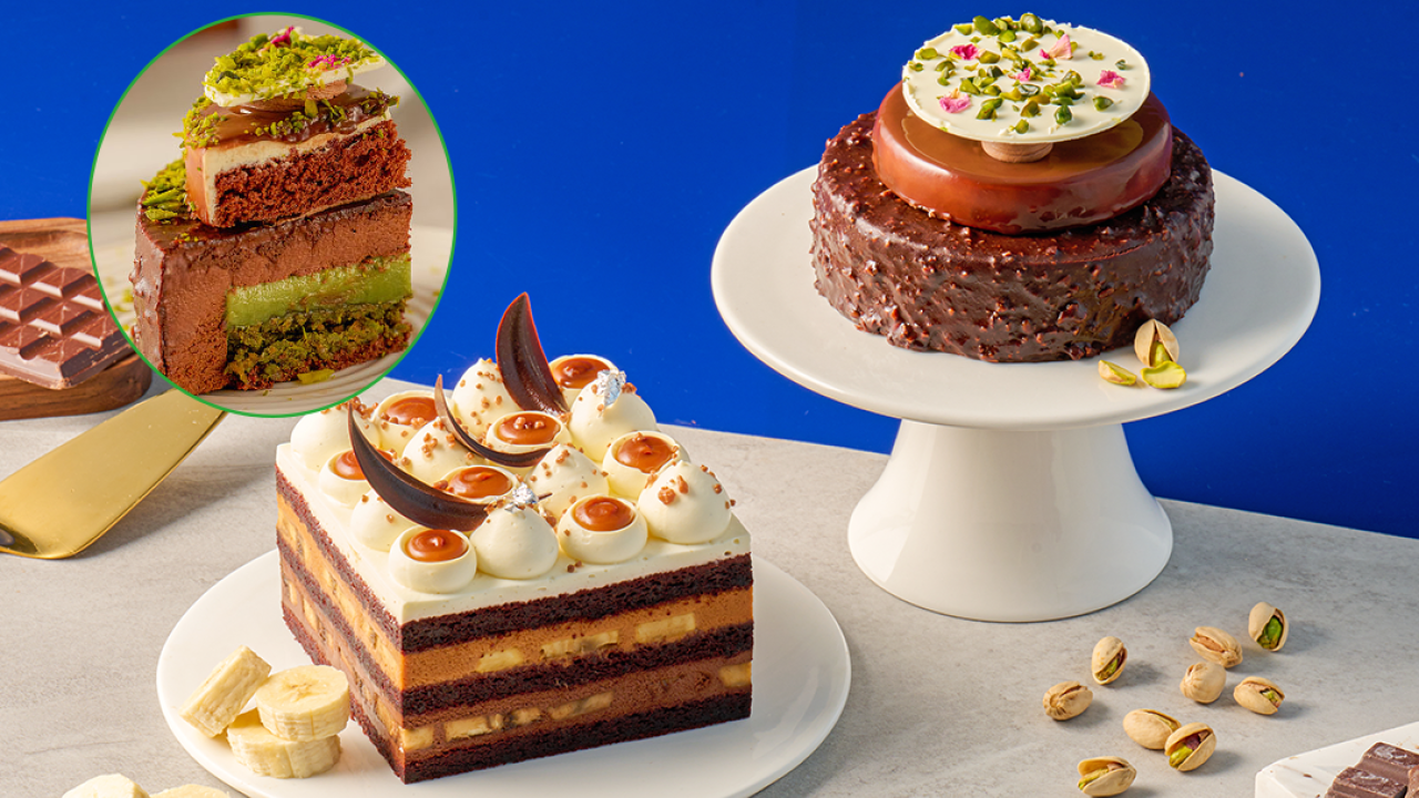 父親節蛋糕推介！LIFETASTIC特濃朱古力蛋糕新系列　朱古力開心果／朱古力香蕉蛋糕