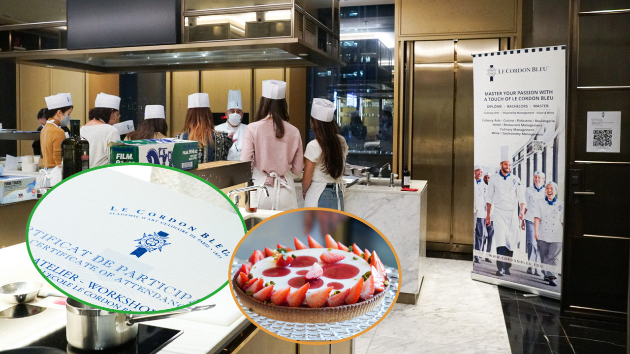 K11 MUSEA再度聯乘藍帶國際學院推短期烹飪課程　獲獨家藍帶證書！一連26日學整正宗法國菜／甜品糕點