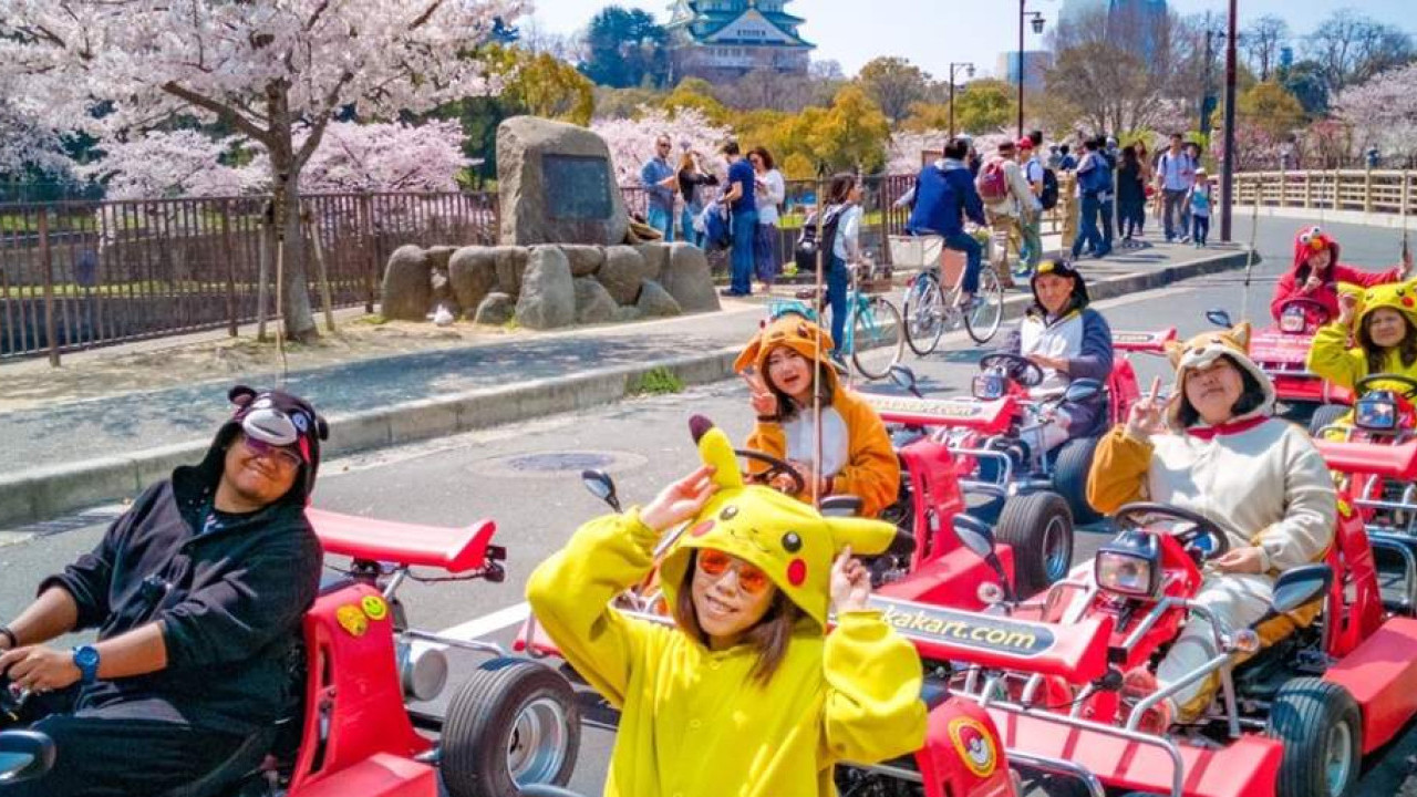 日本卡丁車冒險體驗！直接在大阪/東京街道上玩真人Mario Kart？