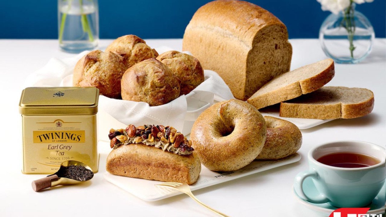 歐式麵包店推出 TWININGS 伯爵茶麵包 / 期間限定至 7 月