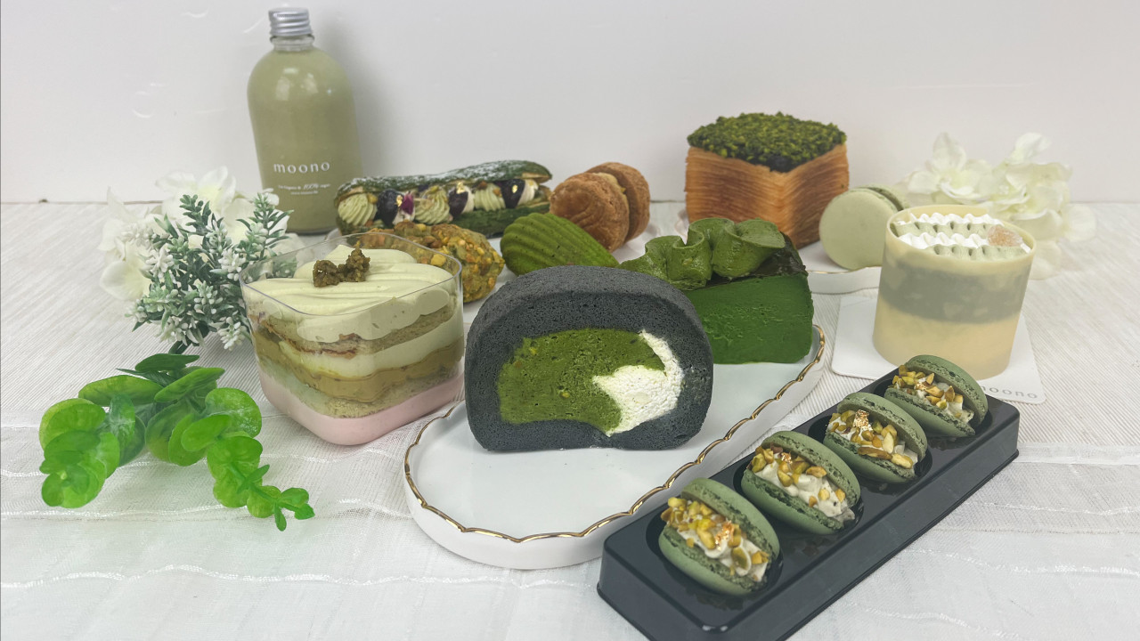 中環期間限定開心果市集 超過25間IG甜品店！　開心果布丁包／千層蛋糕／麻糬戚風蛋糕／Bagel