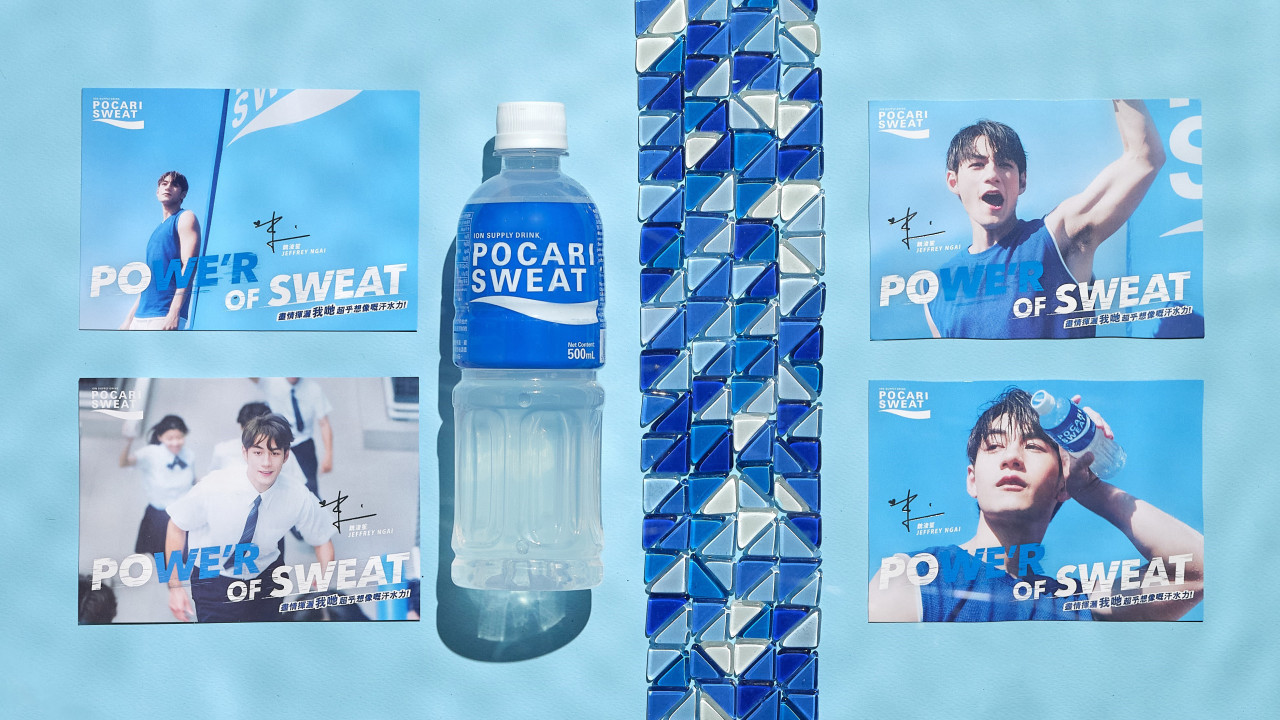 寶礦力水特｜Jeffrey魏浚笙擔任寶礦力水特香港首位男代言人　推出一套4款限量紀念版明信片／購買指定產品即送一張