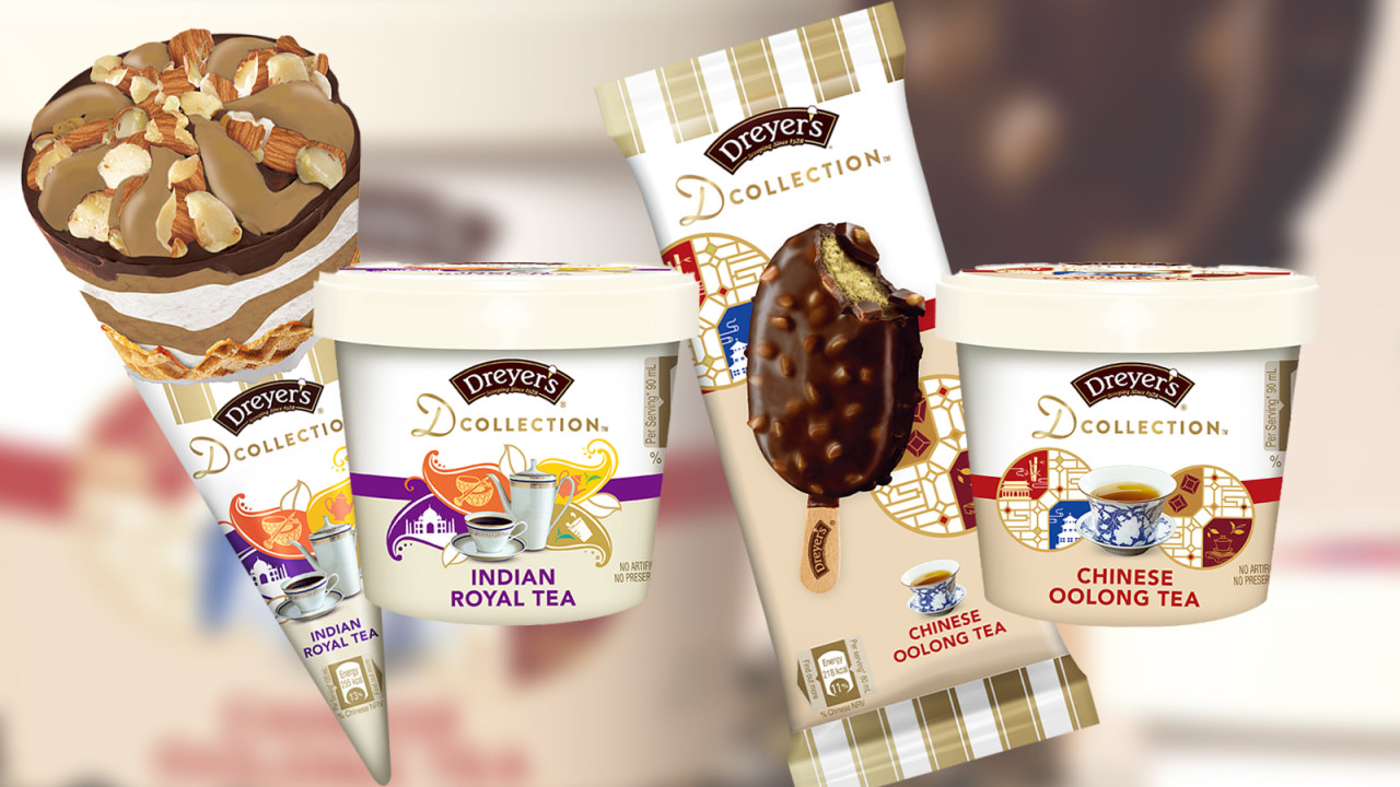 便利店新品｜DREYER'S全新茶味雪糕甜筒及脆皮雪條　印度皇家茶／中式烏龍茶雪糕