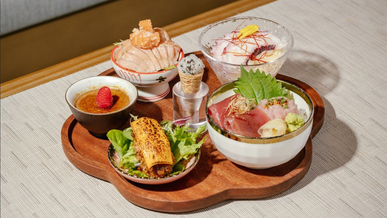 旺角新開西日風創業居酒屋「QUE」得獎日籍師傅主理甜品／彩虹氣泡鮮果芭菲／壽司Taco／吞拿魚忌廉芝士卷