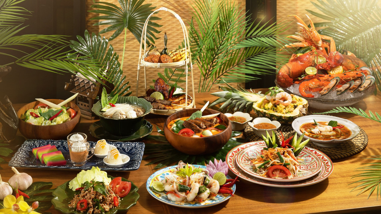 灣仔萬麗酒店7月泰式主題自助餐優惠低至六五折！波士頓龍蝦／海鮮冬蔭功／芒果糯米飯／烤沙爹串燒／泰奶雪糕