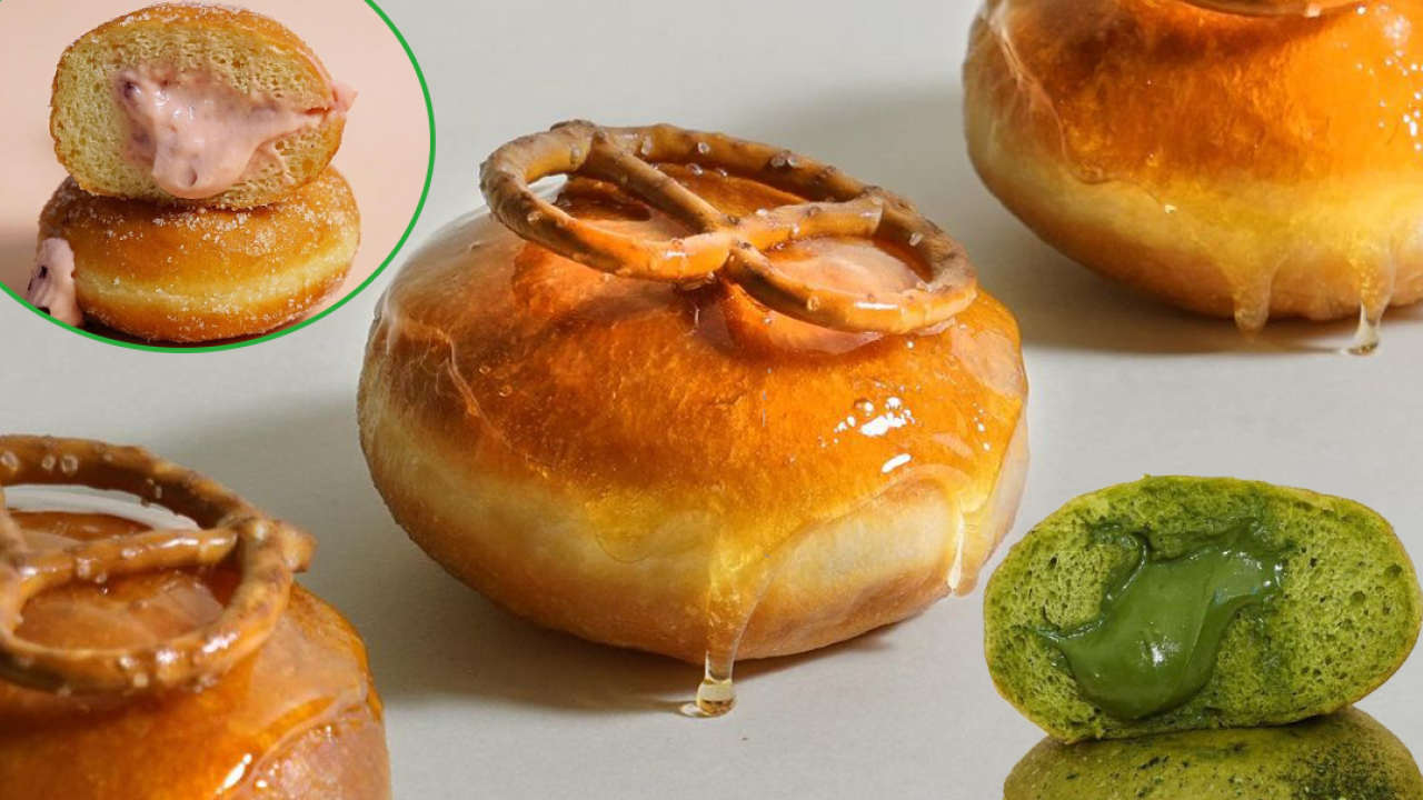 尖沙咀海港城新開爆餡炸冬甩店　流心宇治抹茶／海鹽焦糖／吉士冬甩＋麻糬Bagel！