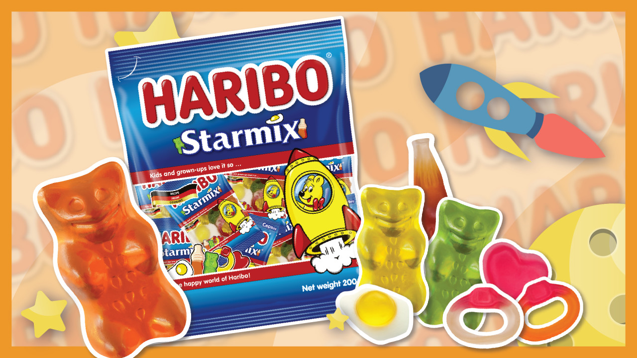 童年回憶HARIBO哈瑞寶軟糖新推獨立迷你分享包！一包集齊5款玩味造型