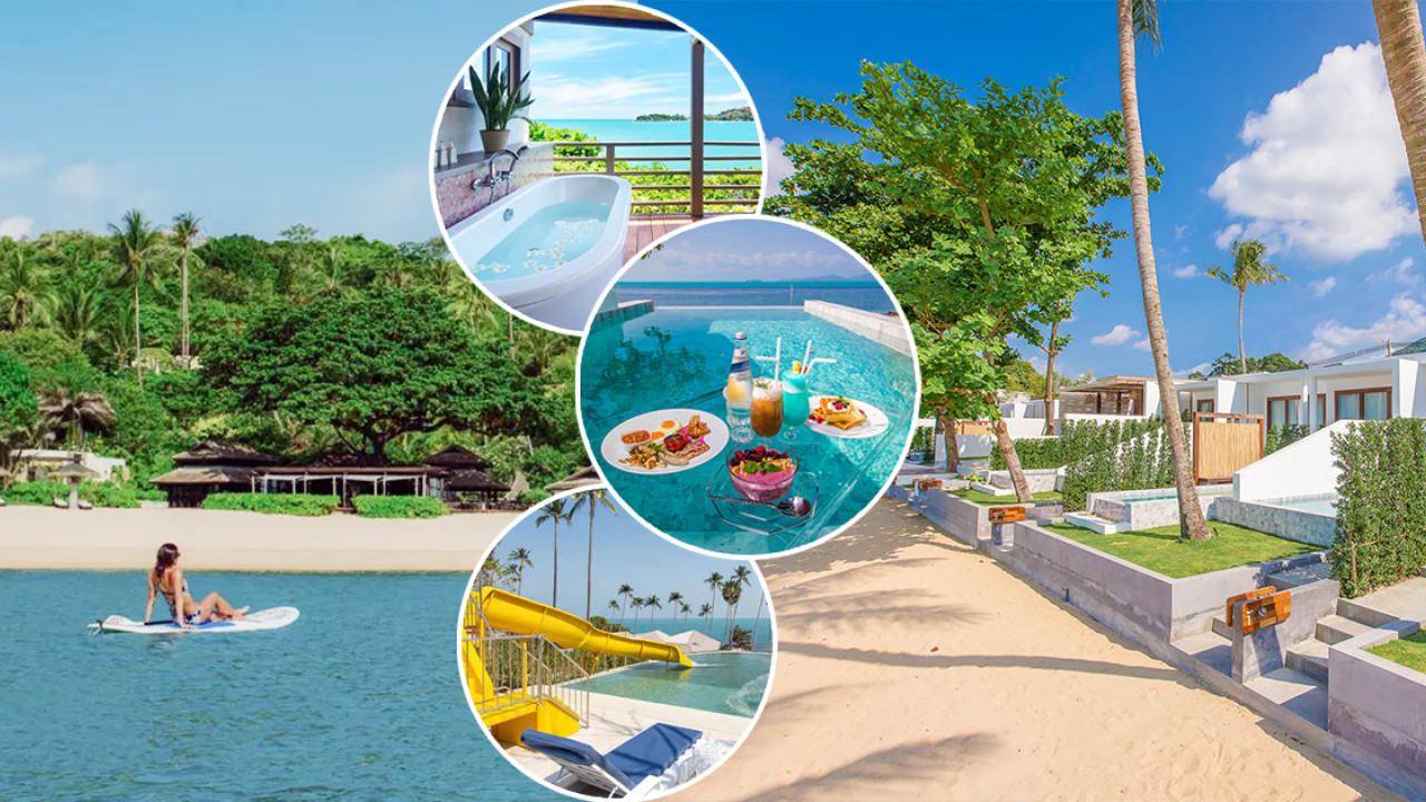 蘇梅8間海景度假酒店推介 私人泳池別墅Villa+漂浮早餐/直達沙灘/近夜市
