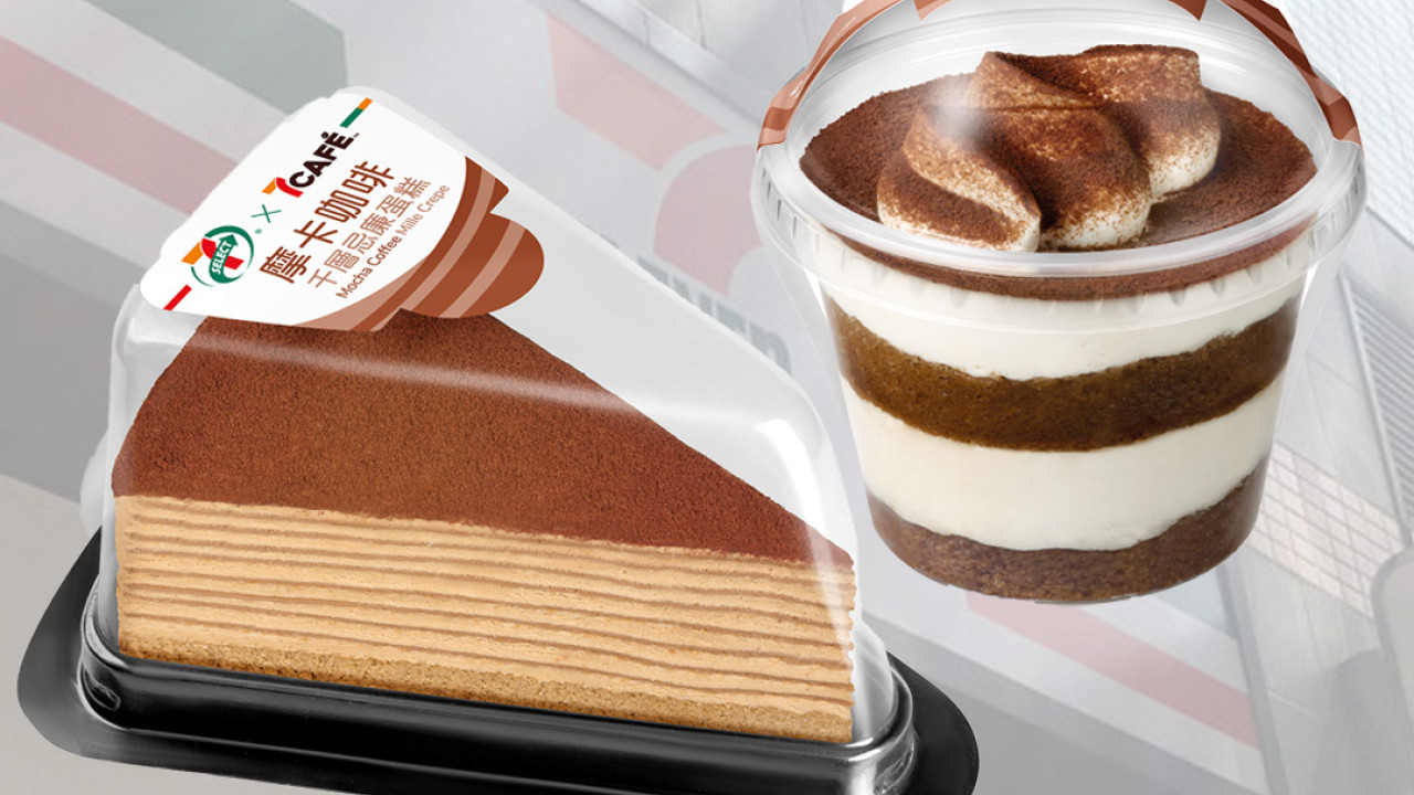 便利店全新咖啡系列甜品！摩卡咖啡千層忌廉蛋糕／意式芝士甜品杯