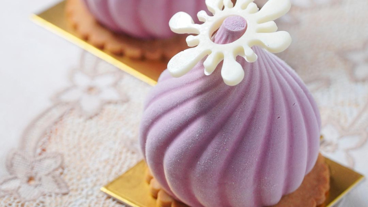 街坊麵包店 天然紫調小籠包蛋糕