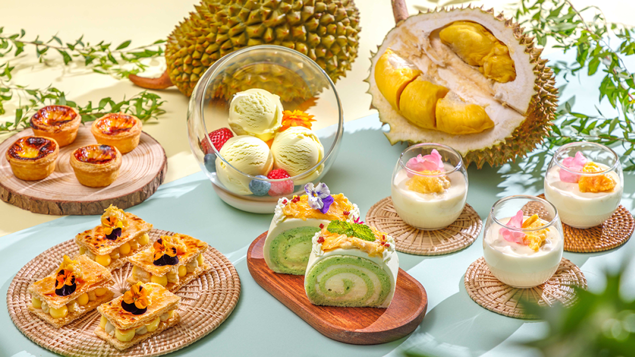 銅鑼灣柏寧酒店榴槤甜品自助餐　榴槤拿破崙／貓山王榴槤布甸／D24蘇丹王榴槤雪糕＋任食生蠔／龍蝦／牛扒