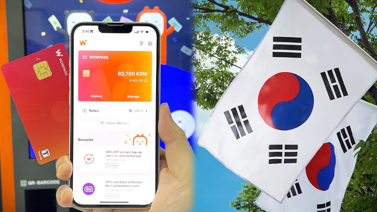 韓國自由行2023 | 韓國最新充值卡WowPass全攻略 可代替T-Money！一文看清功能、用法、外幣轉換、購買地點