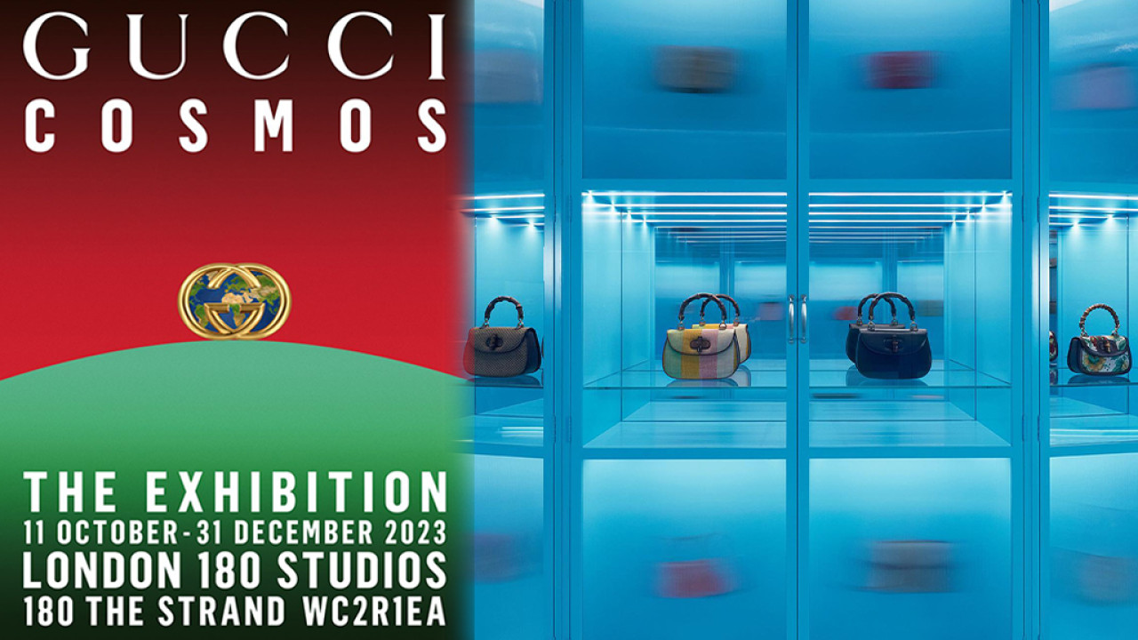 Gucci Cosmos展覽10月倫敦登場 史上最大規模！展出102年來最具代表性設計