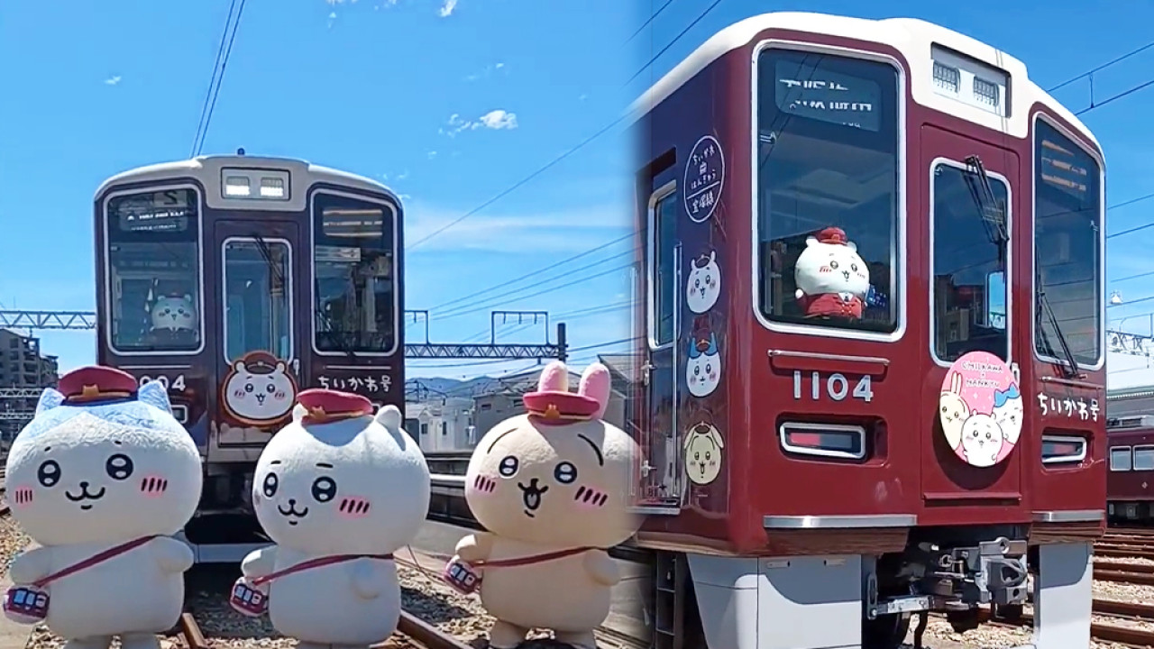阪急電鐵 X Chiikawa 限定主題列車正式運行 3大路線！神戶/京都/寶塚+限定原創獎品/打卡位