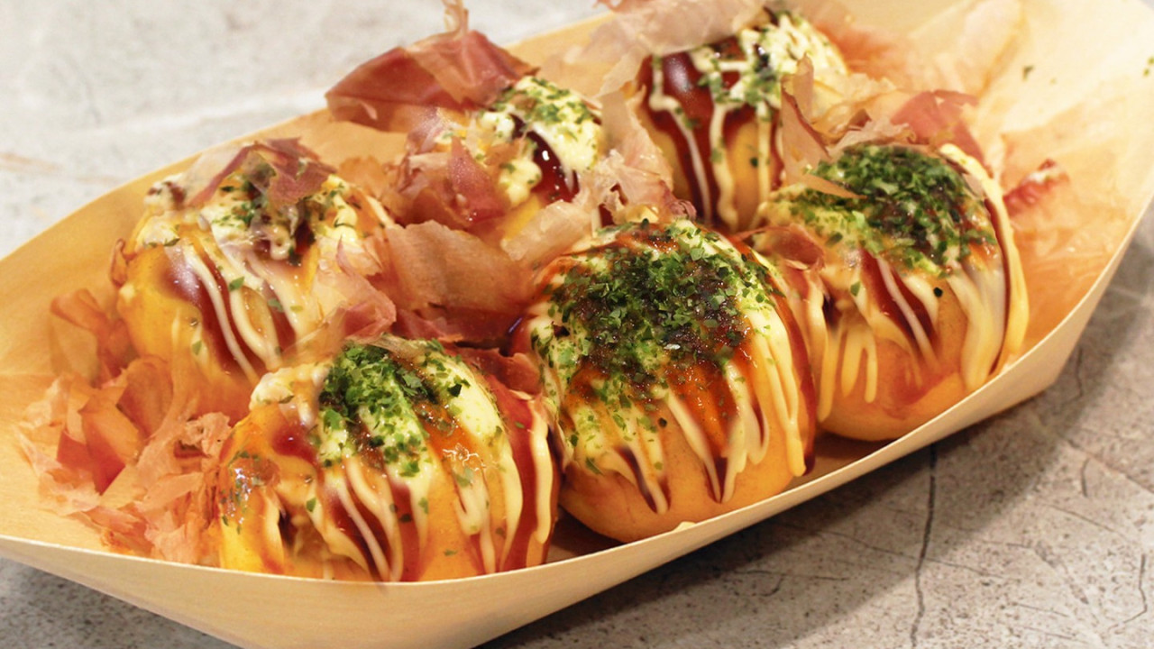 沙田$27起即叫即燒足料章魚小丸子！酒煮鮑魚／黃金流沙／麻辣／黑松露／火灸芝士等17款口味