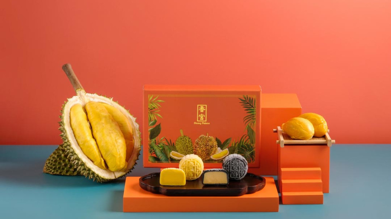 中秋月餅精選 香宮足料榴槤冰皮 / 小店花生醬麻糬月餅