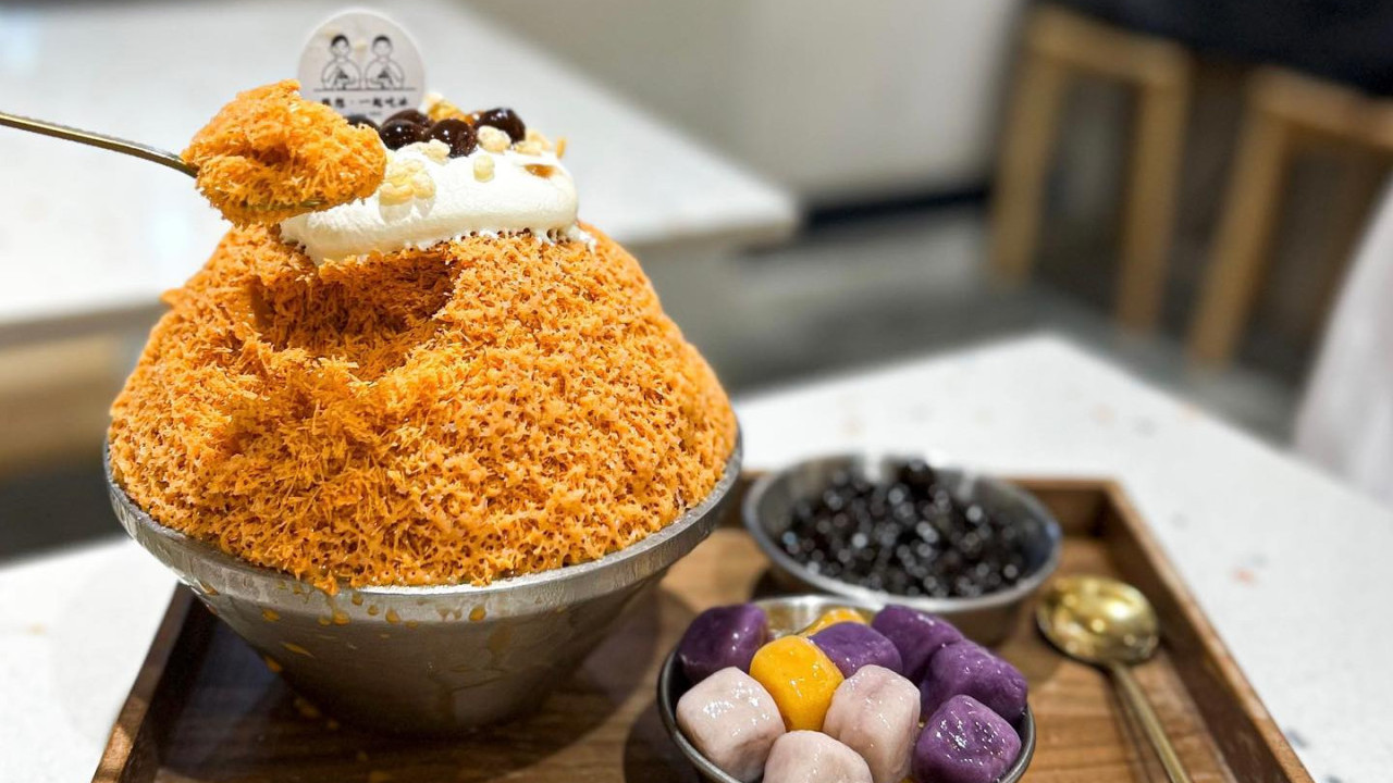 西營盤文青台式甜品店「很想 · 一起吃冰」 全新泰式奶茶芋圓刨冰／招牌幼滑牛奶刨冰／日式焙茶奶蓋刨冰