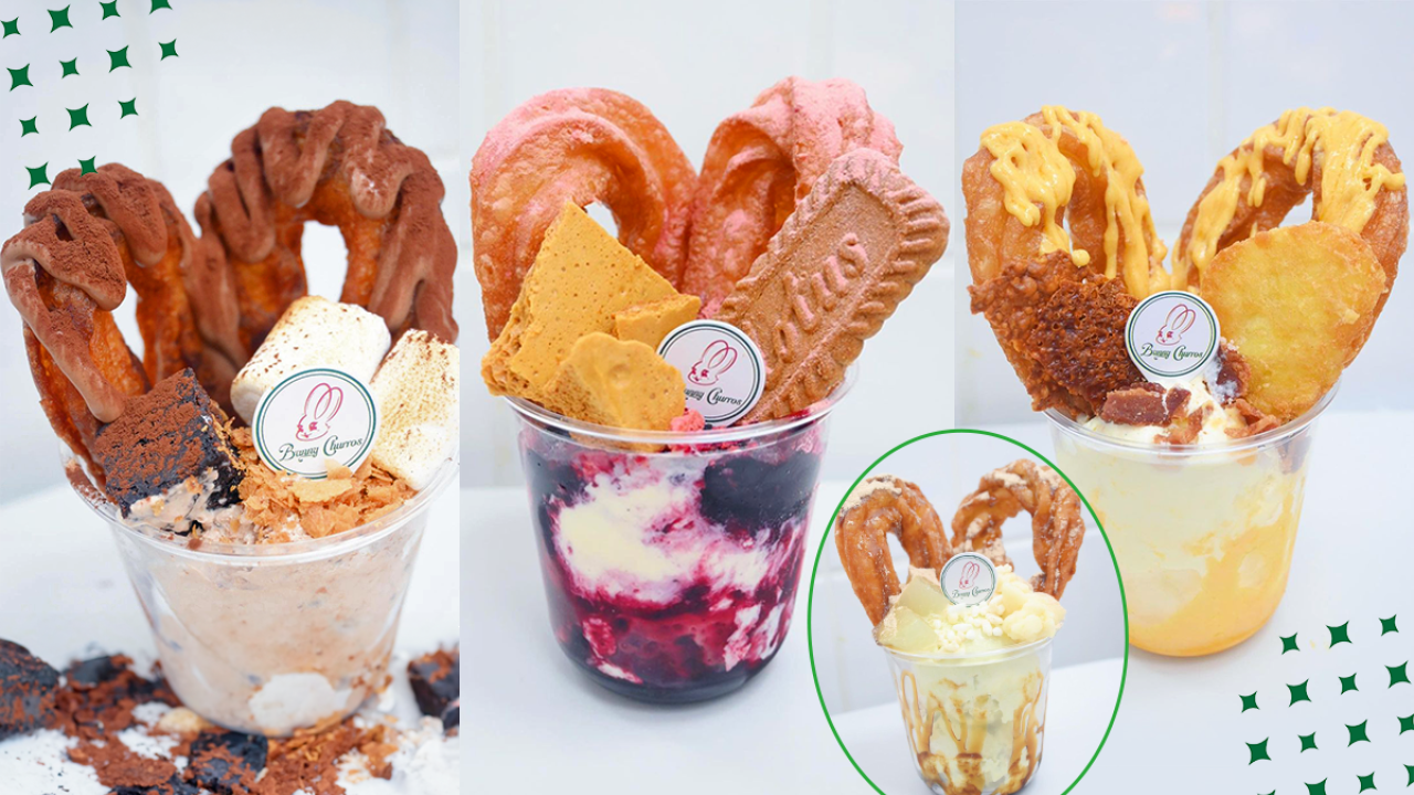 葵廣掃街必試新開美式復古風Churros店　打卡西班牙油條雪糕新地杯／16款自選配料！