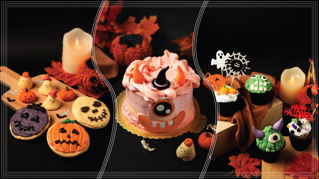 【親子好去處】韓式燒烤店炑八萬聖節烘焙班早鳥優惠　立體南瓜小鬼曲奇／怪獸蛋糕／另有萬聖節套餐