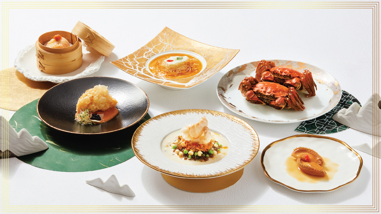 尖沙咀The Mira米芝蓮食府國金軒推出大閘蟹盛宴　6兩大閘蟹／蟹粉鵝肝鮑魚墨魚夾／蟹粉素翅羹