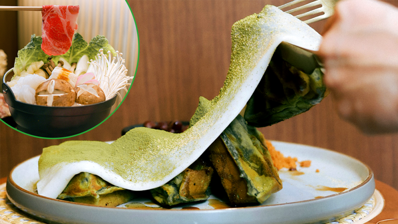 荔枝角D2 Place新開日式Cafe x 居酒屋 朝啡晚酒！　打卡拉絲麻糬窩夫／麻糬卷蛋／壽喜燒