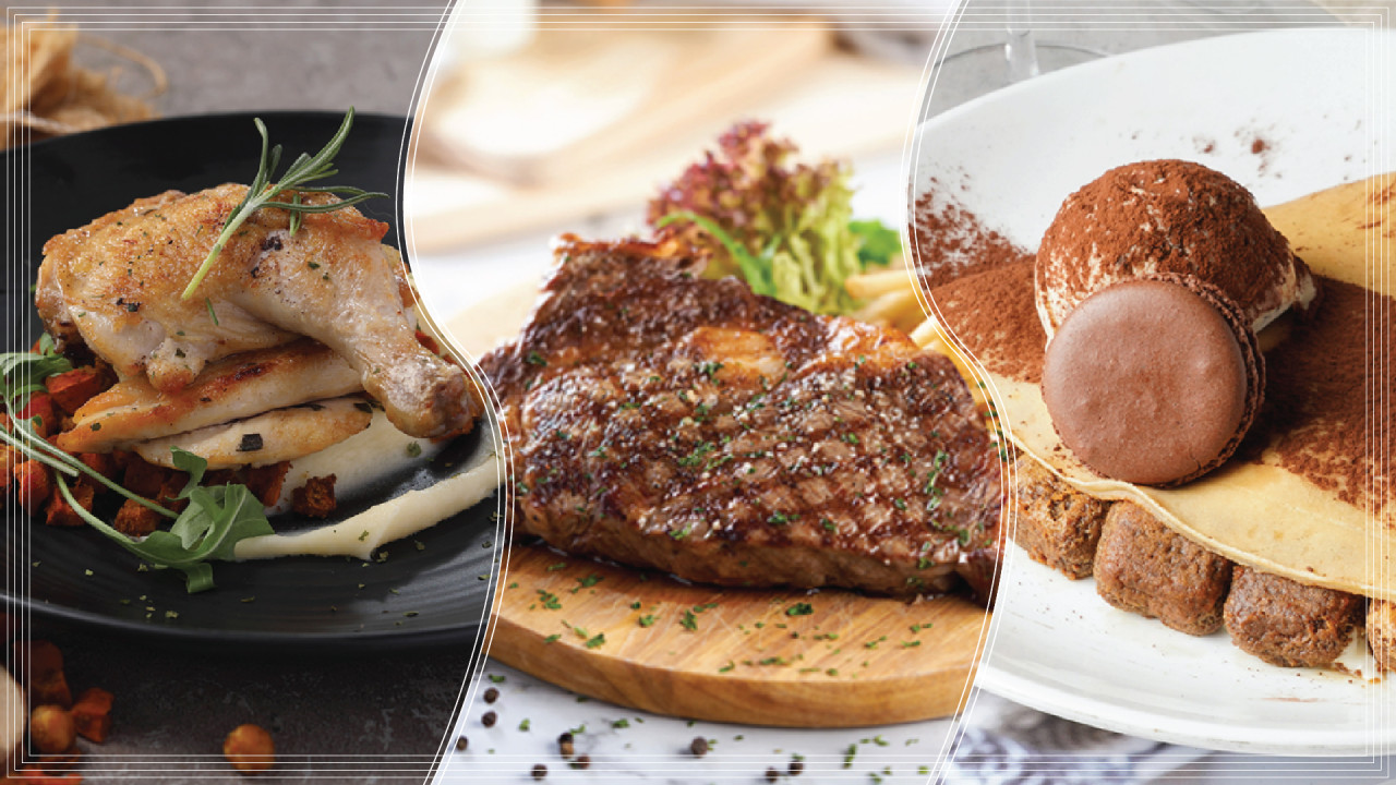 【cafe crepe買一送一】中環法式可麗餅店Café Crêpe晚市套餐買一送一　龍蝦扁意粉／帶子松露蘑菇扁意粉／肉眼牛扒