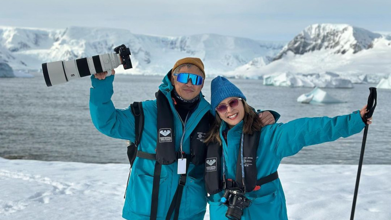 南極潮什麼｜梁芷珮Christy坐21日探險船登陸南極 穿越「死亡海峽」！成功遊勻七大洲五大洋