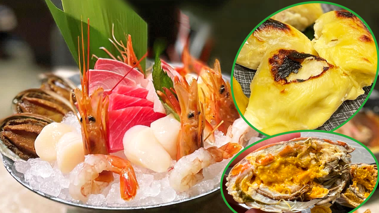 旺角／觀塘／元朗大瀛喜日式放題包任食榴槤　最平$238任食3小時！$10大閘蟹優惠／無限食金枕頭＋壽司刺身