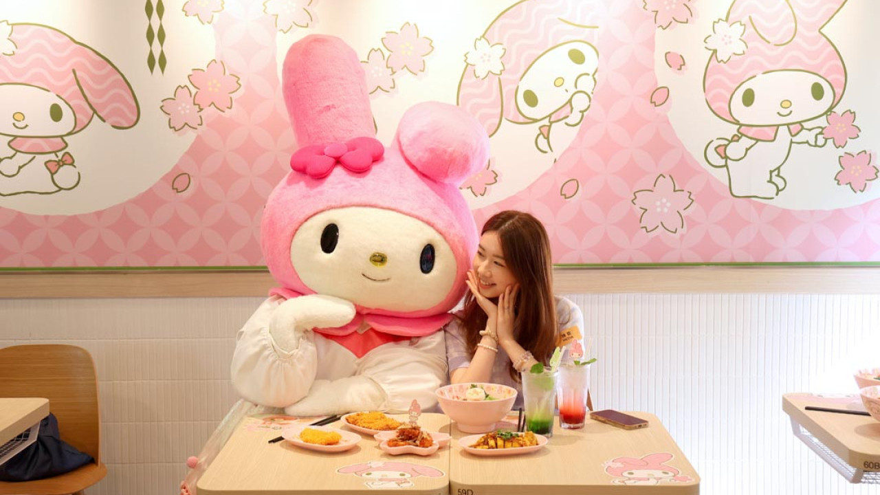 米線陣 x ​​My Melody 主題店 櫻花蝦系列美食 / 限定 My Melody 精品
