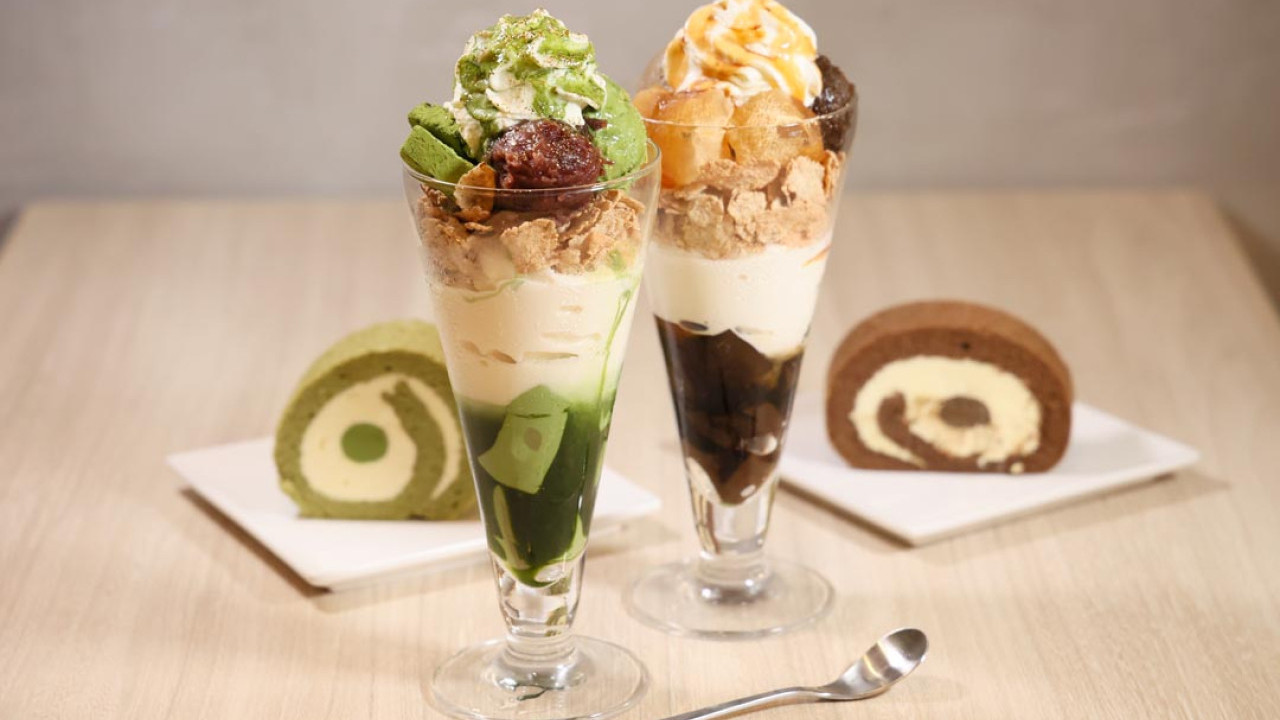 啟德 AIRSIDE 東京過江茶室 限量 10 份抹茶金箔芭菲  