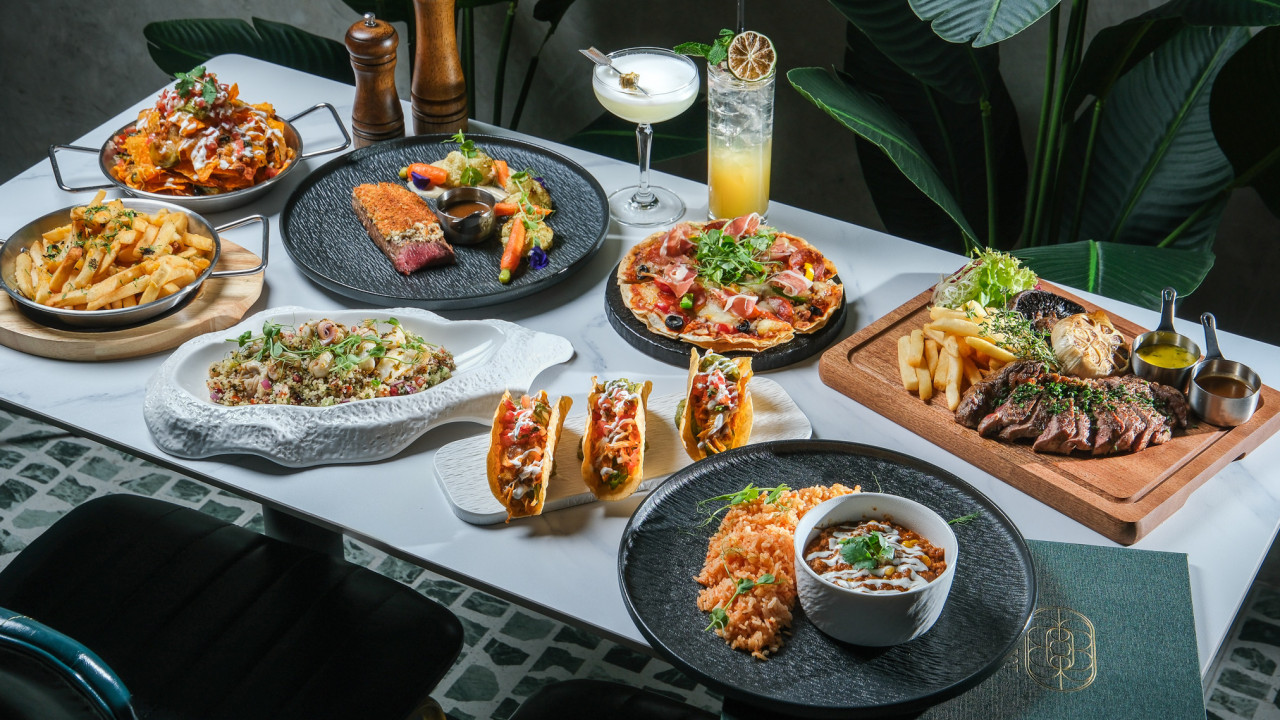 天台夜景酒吧！旺角新開墨西哥Fusion菜餐廳　歎墨魚肉醬寬條麵／炭烤肉眼扒／秘製燒墨魚／手工薄餅