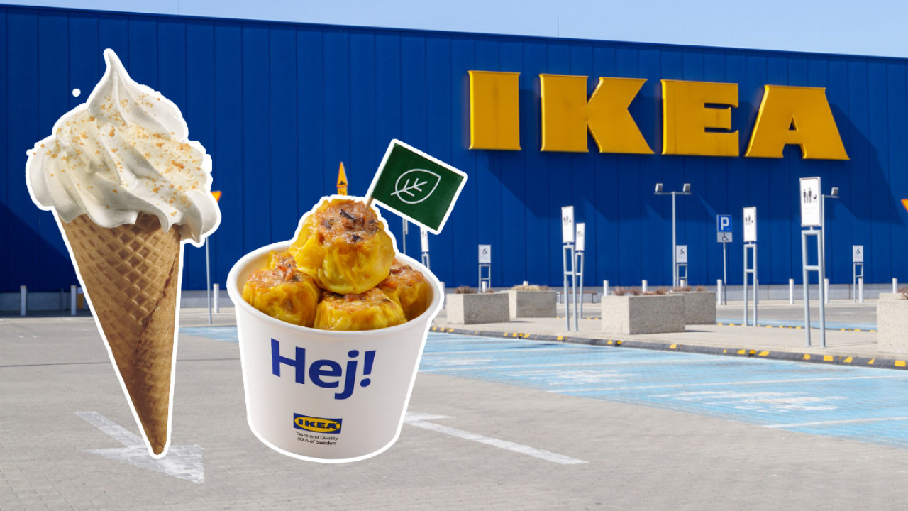 IKEA美食站新出素食系列餐點 植物素燒賣／豆腐花新地筒